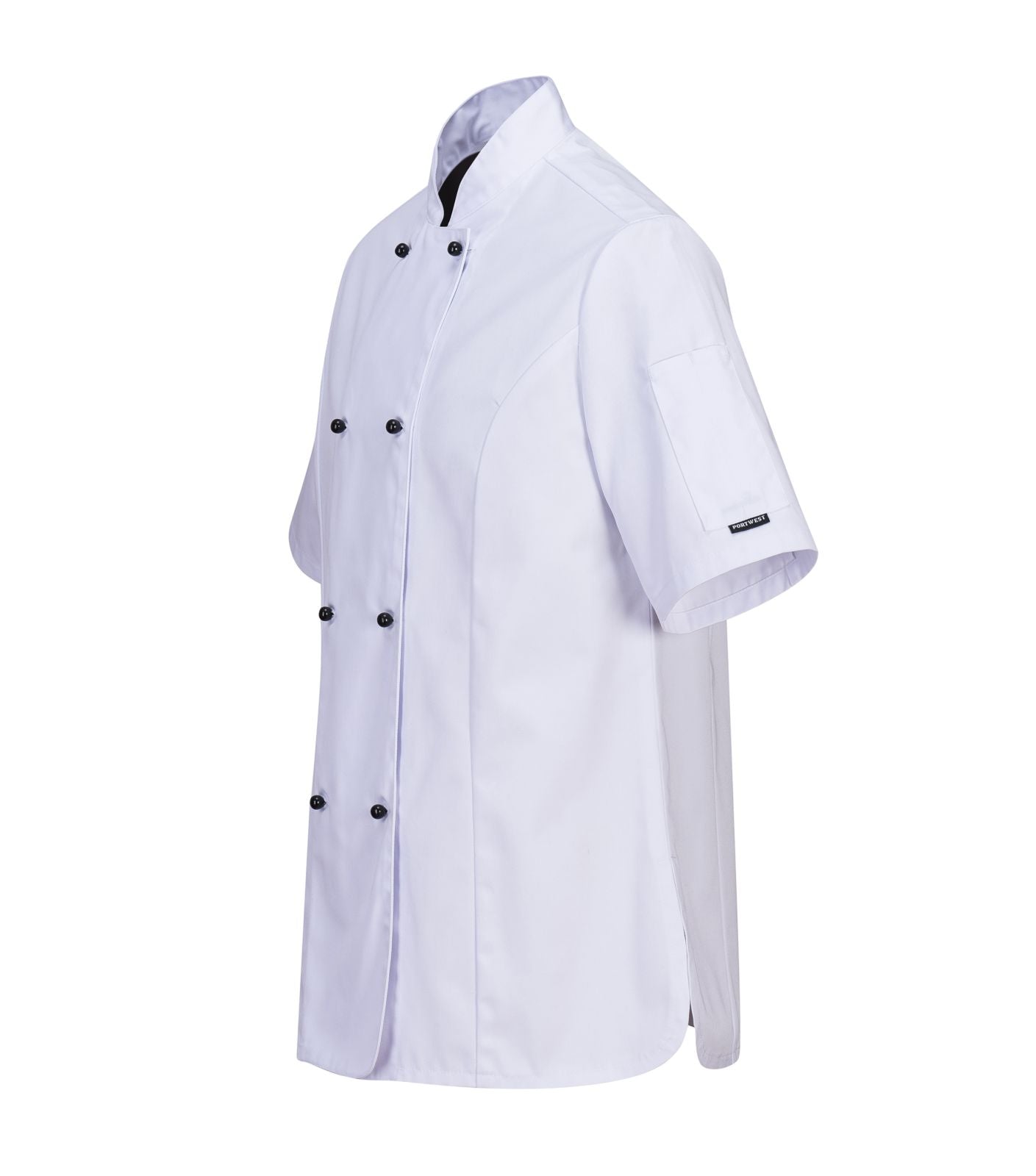 Portwest Kokskleding Chef-koks/voedingsindustrie Koksjas C737 Rachel Dames  K/M wit(WH)