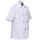 Portwest Kokskleding Chef-koks/voedingsindustrie Koksjas C737 Rachel Dames  K/M wit(WH)