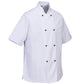 Portwest Kokskleding Chef-koks/voedingsindustrie Koksjas C737 Rachel Dames  K/M wit(WH)