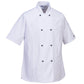Portwest Kokskleding Chef-koks/voedingsindustrie Koksjas C737 Rachel Dames  K/M wit(WH)