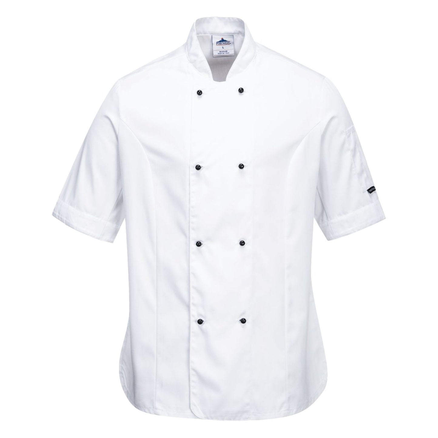 Portwest Kokskleding Chef-koks/voedingsindustrie Koksjas C737 Rachel Dames  K/M wit(WH)