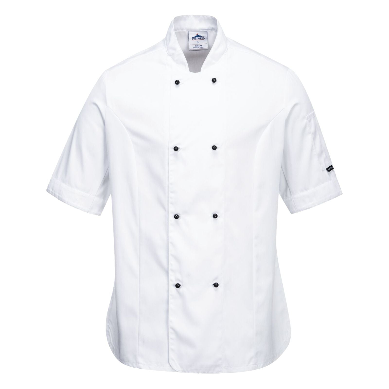 Portwest Kokskleding Chef-koks/voedingsindustrie Koksjas C737 Rachel Dames  K/M wit(WH)