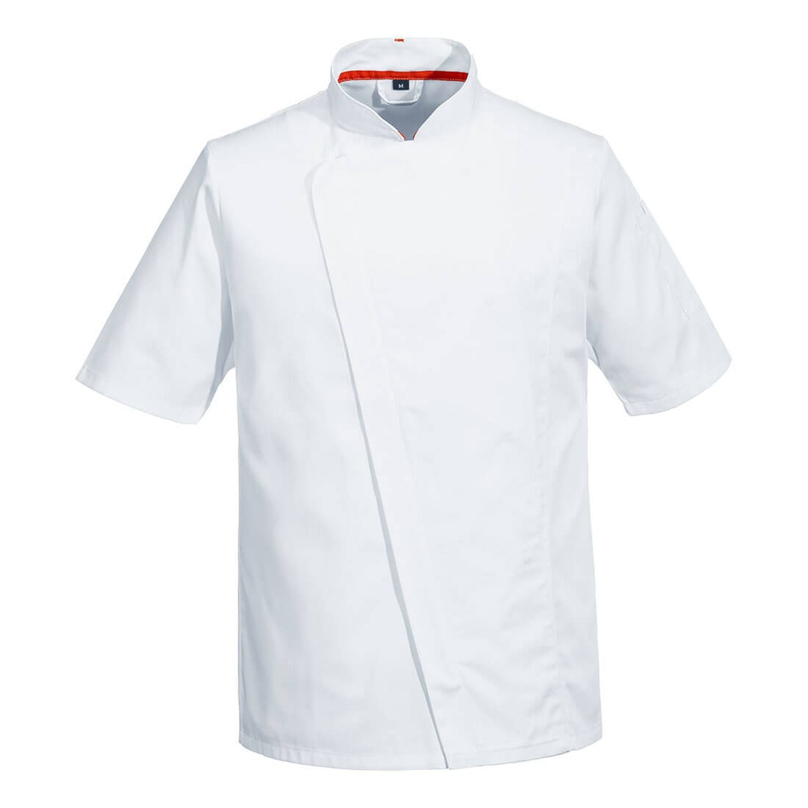 Portwest Kokskleding Voedingsmiddelen industrie Jack C739 chef's MeshAir Pro korte mouw wit(WH)