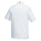 Portwest Kokskleding Voedingsmiddelen industrie Jack C739 chef's MeshAir Pro korte mouw wit(WH)