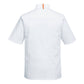 Portwest Kokskleding Voedingsmiddelen industrie Jack C739 chef's MeshAir Pro korte mouw wit(WH)