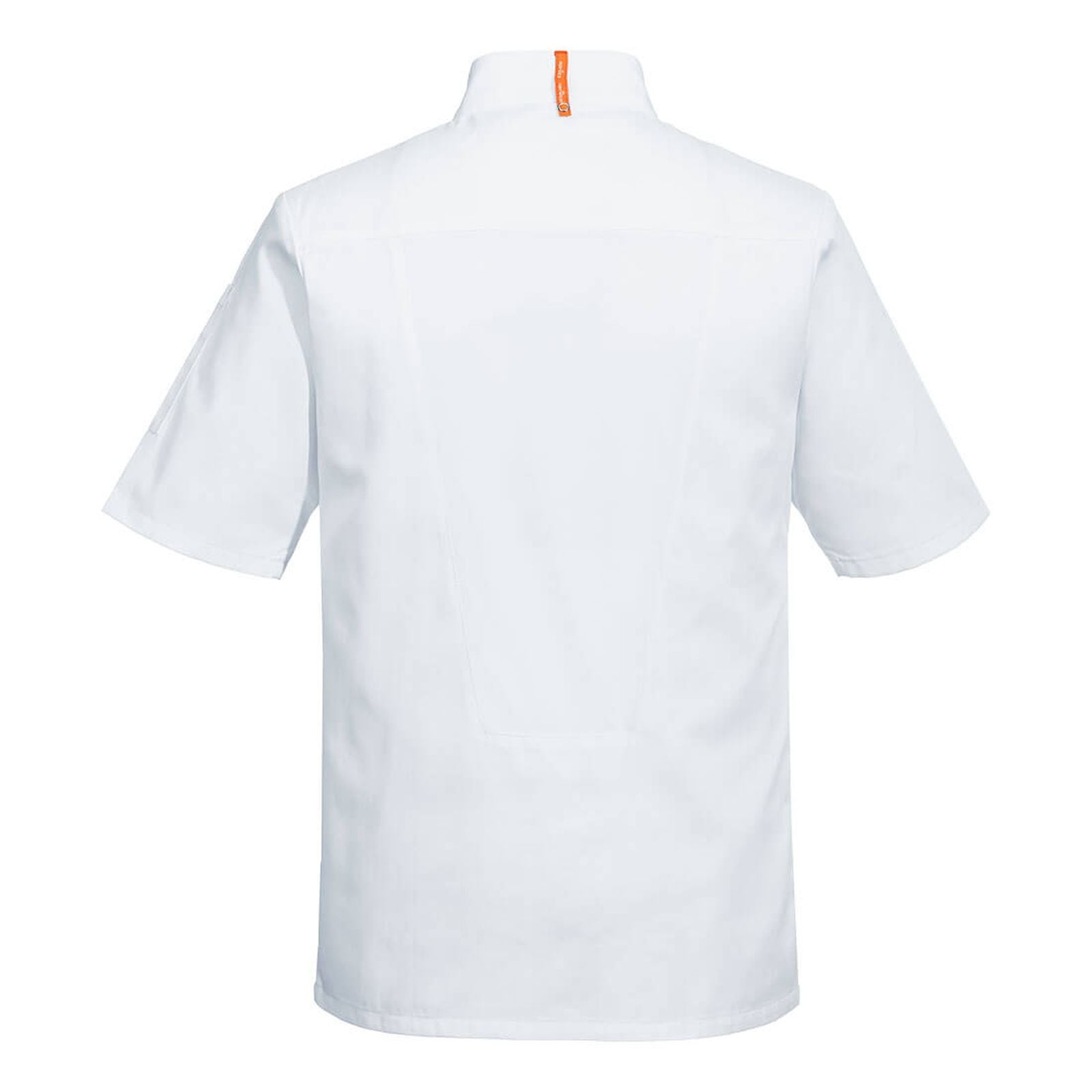 Portwest Kokskleding Voedingsmiddelen industrie Jack C739 chef's MeshAir Pro korte mouw wit(WH)