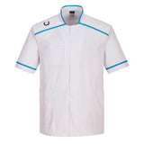 Portwest tunieken C821 wit-aqua(WA)