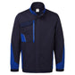 Portwest WX1 Werkjas CD110 tweekleurig katoen marineblauw-koningsblauw(NR)