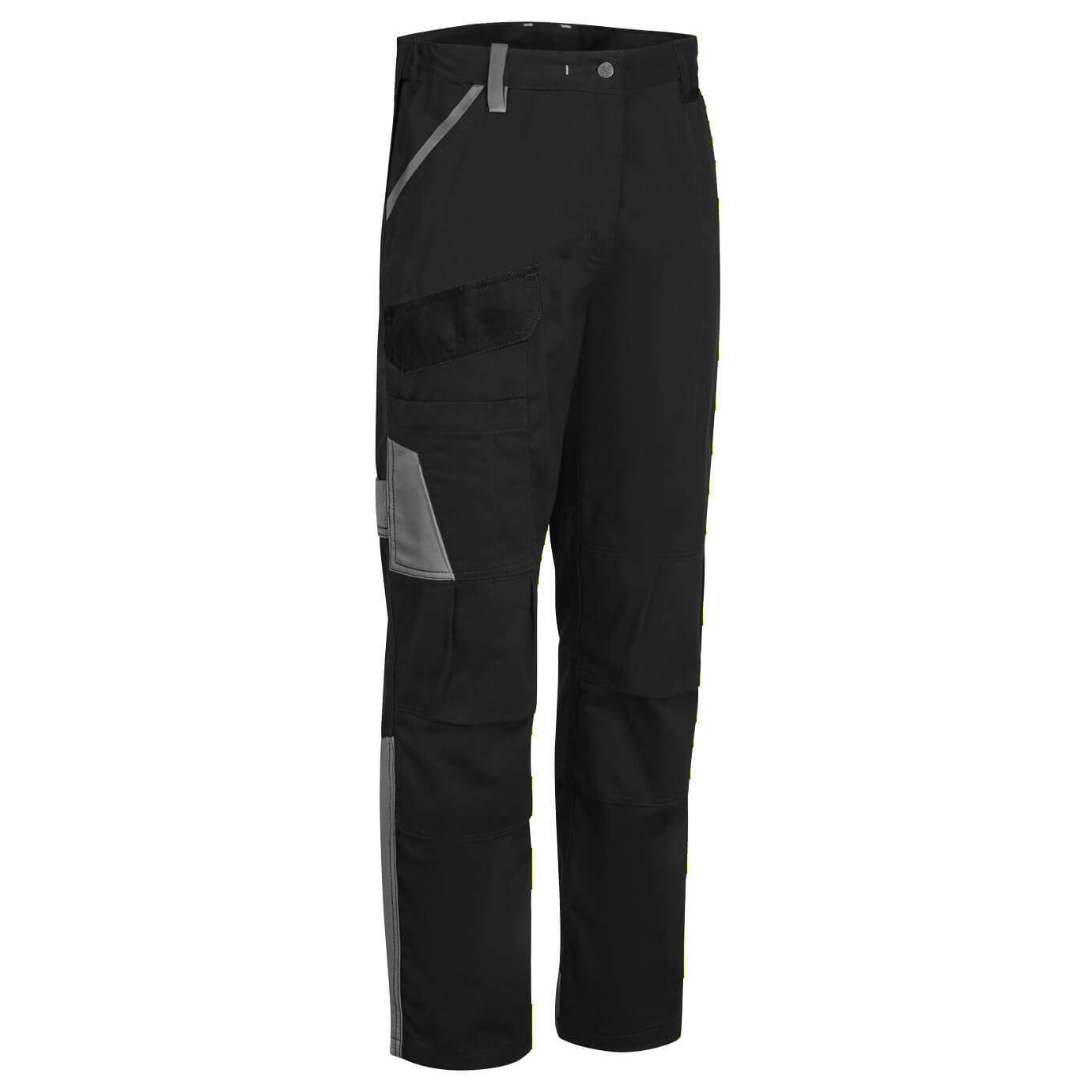 Portwest WX1 Korte Werkbroek CD111 tweekleurig katoen zwart-grijs(BY)