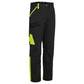 Portwest WX1 Korte Werkbroek CD111 tweekleurig katoen zwart-geel(KY)