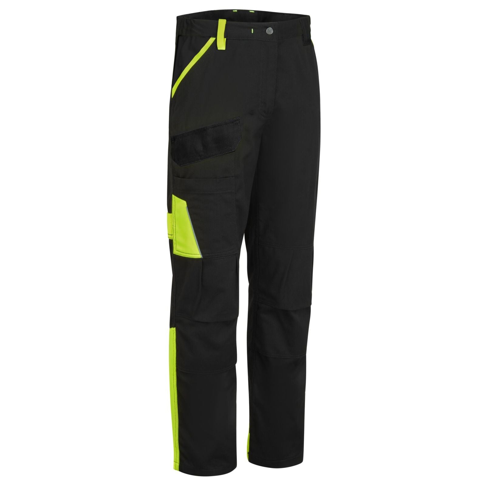 Portwest WX1 Korte Werkbroek CD111 tweekleurig katoen zwart-geel(KY)