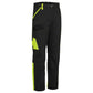 Portwest WX1 Korte Werkbroek CD111 tweekleurig katoen zwart-geel(KY)