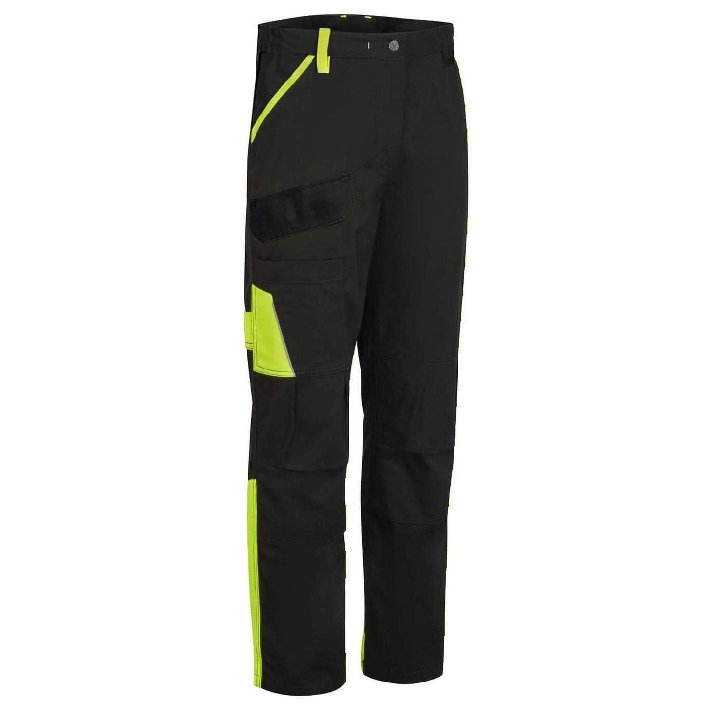 Portwest WX1 Korte Werkbroek CD111 tweekleurig katoen zwart-geel(KY)
