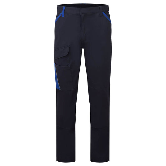 Portwest WX1 Korte Werkbroek CD111 tweekleurig katoen marineblauw-koningsblauw(NR)