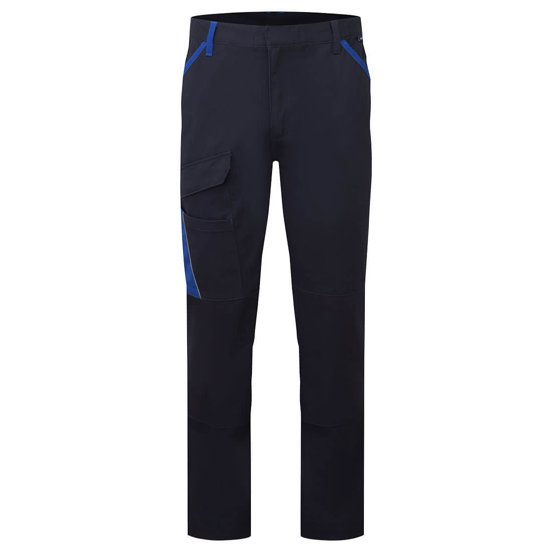 Portwest WX1 Korte Werkbroek CD111 tweekleurig katoen marineblauw-koningsblauw(NR)