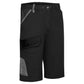 Portwest WX1 Korte Broek CD114 tweekleurig katoen zwart-grijs(BY)