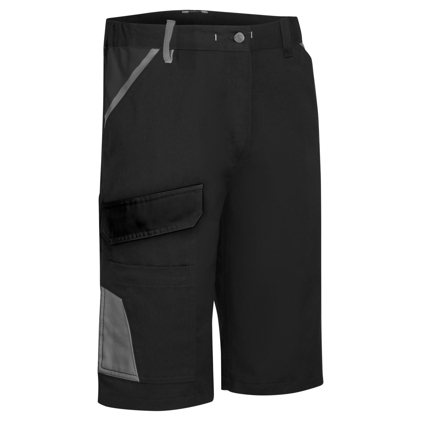 Portwest WX1 Korte Broek CD114 tweekleurig katoen zwart-grijs(BY)