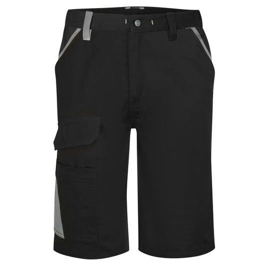 Portwest WX1 Korte Broek CD114 tweekleurig katoen zwart-grijs(BY)