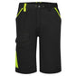 Portwest WX1 Korte Broek CD114 tweekleurig katoen zwart-geel(KY)