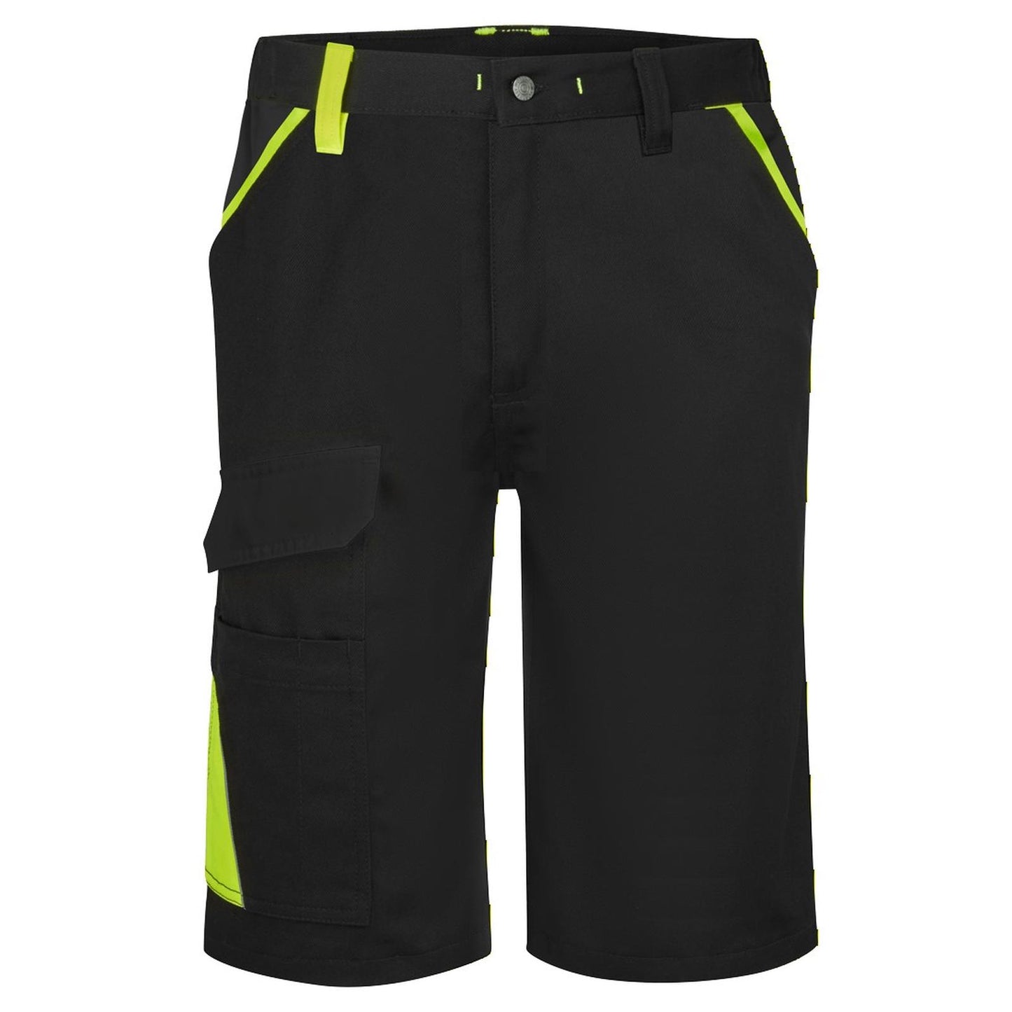 Portwest WX1 Korte Broek CD114 tweekleurig katoen zwart-geel(KY)