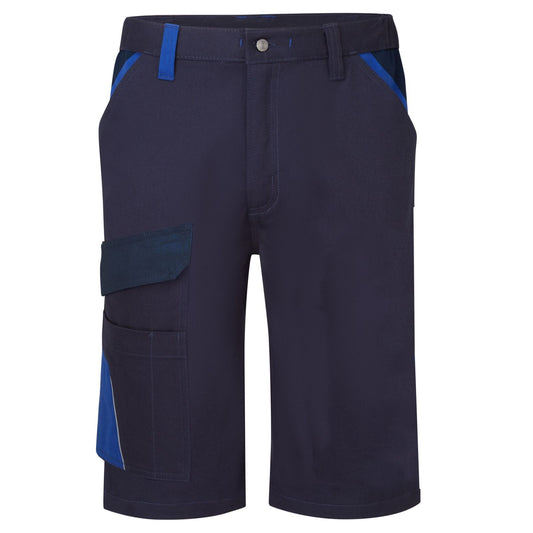 Portwest WX1 Korte Broek CD114 tweekleurig katoen marineblauw-koningsblauw(NR)
