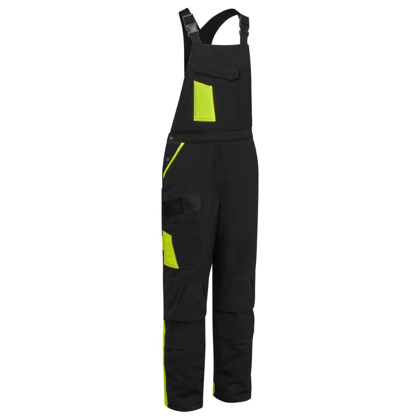 Portwest WX1 Amerikaanse Overall CD117 tweekleurig katoen zwart-geel(KY)