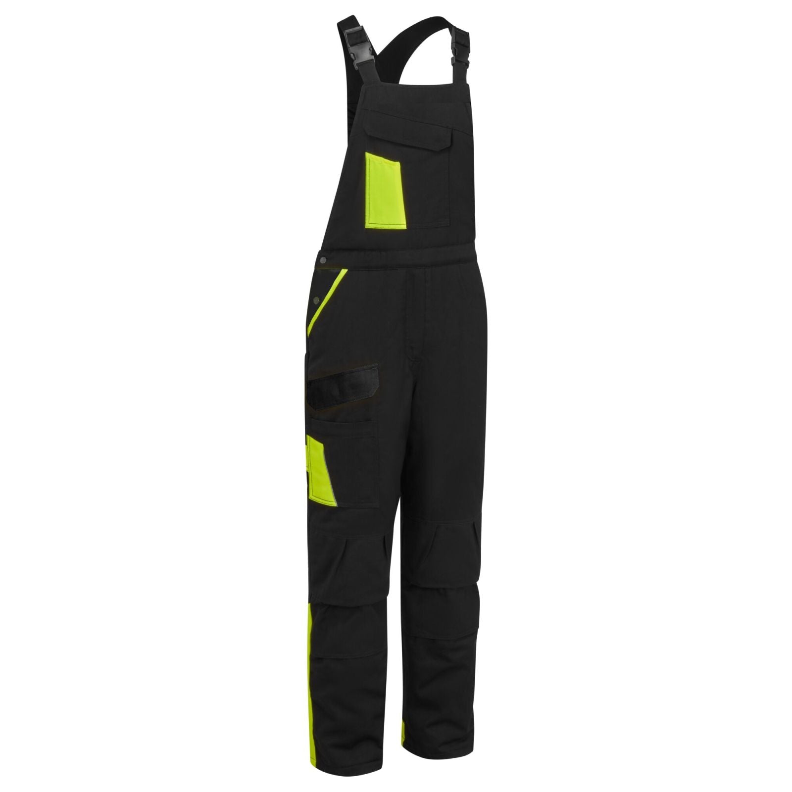 Portwest WX1 Amerikaanse Overall CD117 tweekleurig katoen zwart-geel(KY)