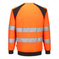 Portwest WX2 Hoge zichtbaarheid Sweatshirt CD805 Eco Hi-Vis oranje-zwart(OB)
