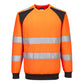 Portwest WX2 Hoge zichtbaarheid Sweatshirt CD805 Eco Hi-Vis oranje-zwart(OB)