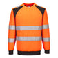 Portwest WX2 Hoge zichtbaarheid Sweatshirt CD805 Eco Hi-Vis oranje-zwart(OB)