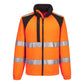 Portwest WX2 Hoge zichtbaarheid Fleecevest CD807 Eco Hi-Vis oranje-zwart(OB)