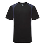Portwest WX2 Werkkleding T-Shirt CD811 Eco S/S zwart-marineblauw(BN)