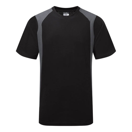 Portwest WX2 Werkkleding T-Shirt CD811 Eco S/S zwart-grijs(BY)