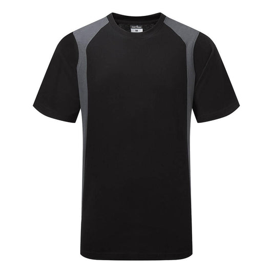 Portwest WX2 Werkkleding T-Shirt CD811 Eco S/S zwart-grijs(BY)
