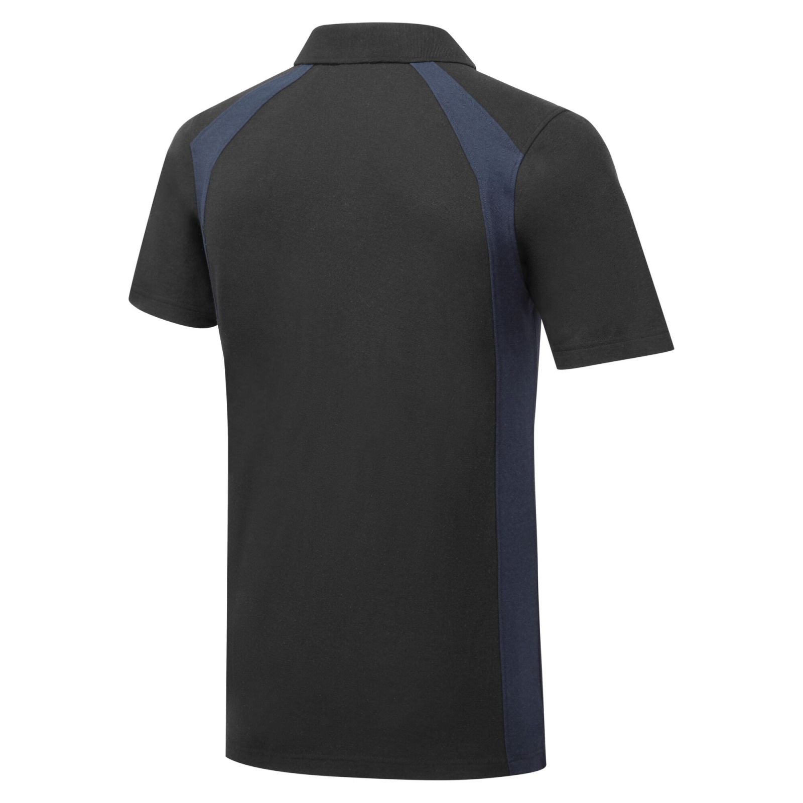 Portwest WX2 Werkkleding Poloshirt CD812 korte mouw zwart-marineblauw(BN)