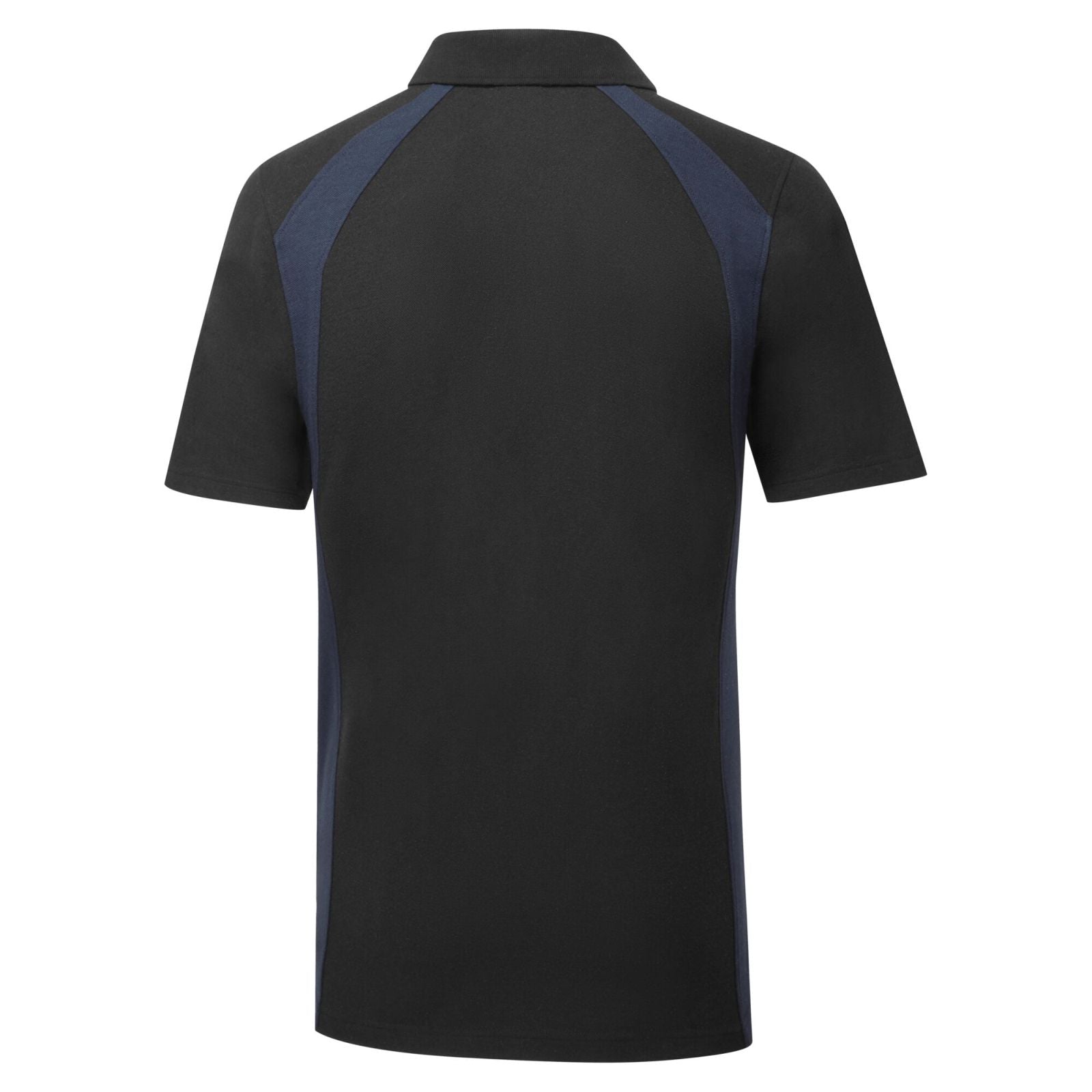 Portwest WX2 Werkkleding Poloshirt CD812 korte mouw zwart-marineblauw(BN)