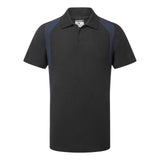 Portwest WX2 Werkkleding Poloshirt CD812 korte mouw zwart-marineblauw(BN)