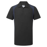 Portwest WX2 Werkkleding Poloshirt CD812 korte mouw zwart-marineblauw(BN)