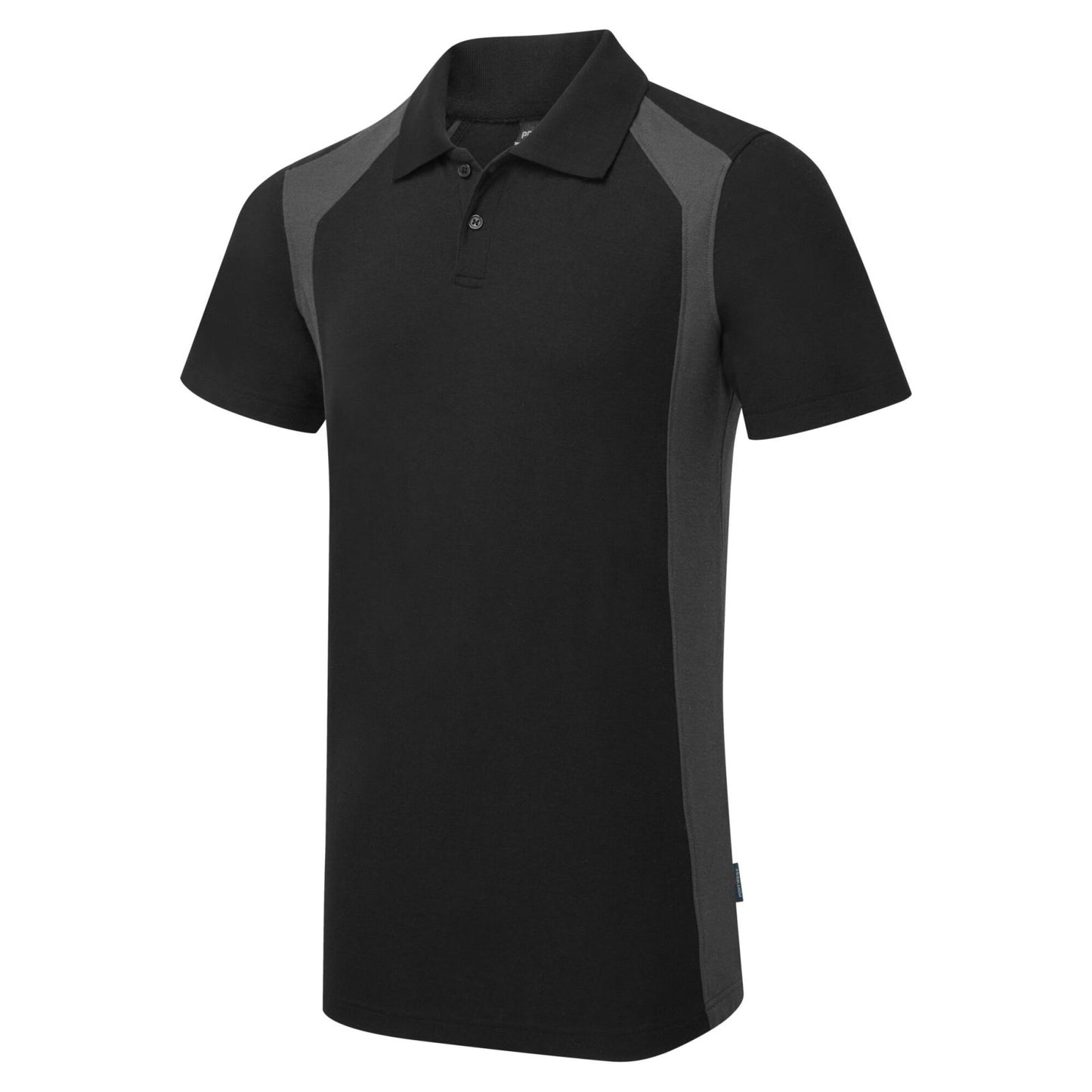 Portwest WX2 Werkkleding Poloshirt CD812 korte mouw zwart-grijs(BY)