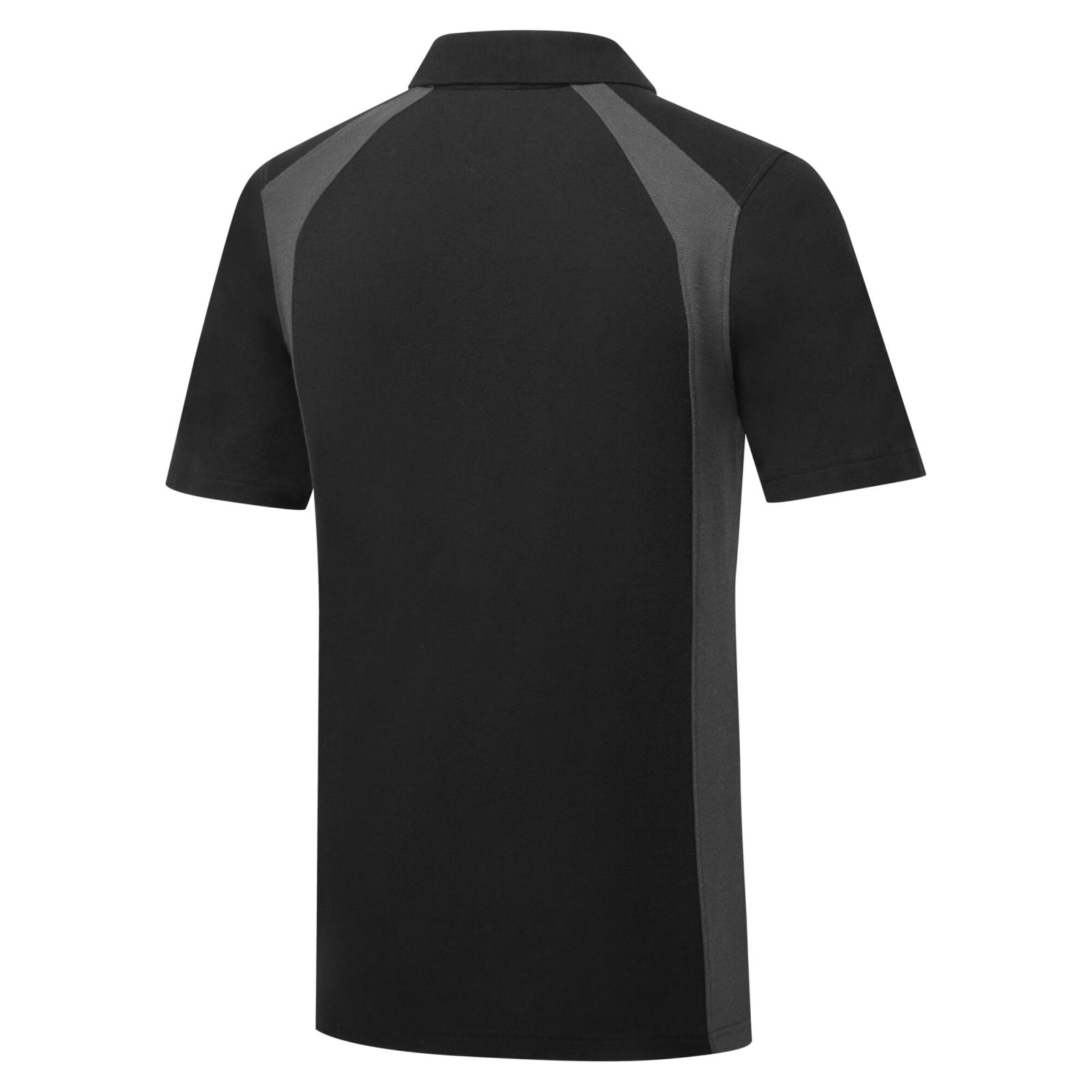 Portwest WX2 Werkkleding Poloshirt CD812 korte mouw zwart-grijs(BY)