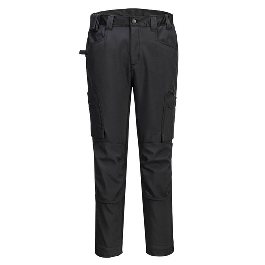 Portwest WX2 Alle Weersomstandigheden Broek CD840  (2L) Eco softshell zwart(BK)