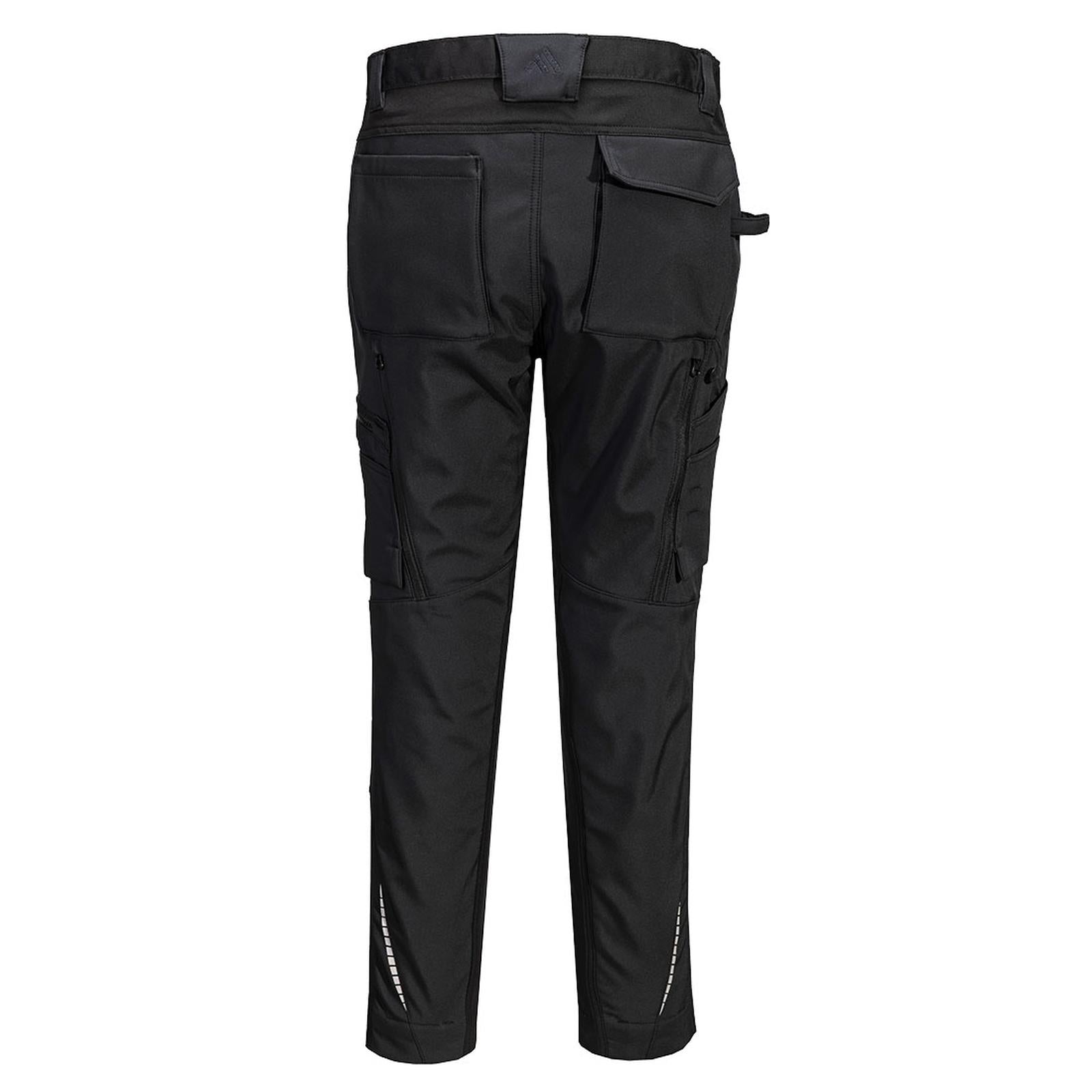Portwest WX2 Bescherming Tegen Alle Weersomstandigheden Broek CD840  (2L) Eco softshell zwart(BK)