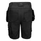 Portwest WX2 Eco Werkkleding Korte Broek CD842 holsterzakken zwart(BK)