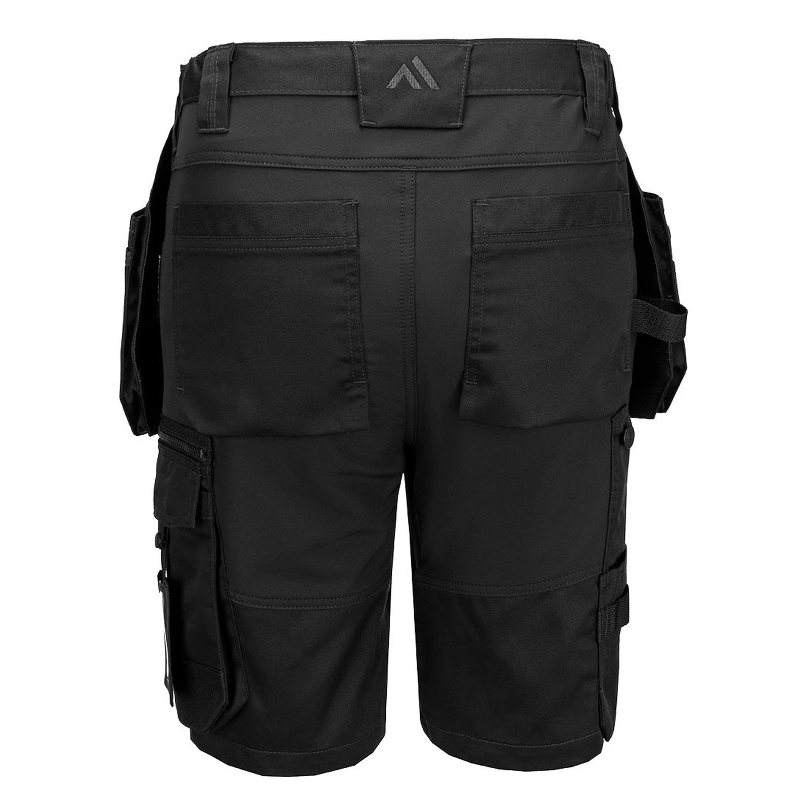 Portwest WX2 Eco Werkkleding Korte Broek CD842 holsterzakken zwart(BK)