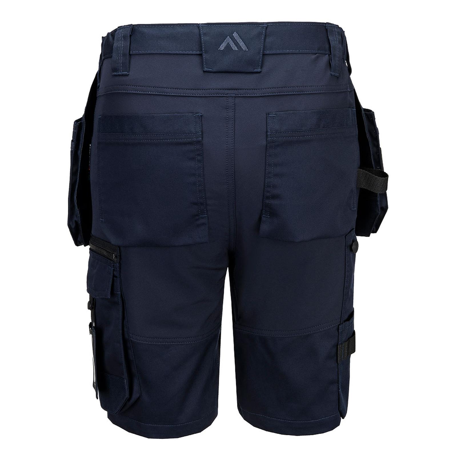 Portwest WX2 Eco Werkkleding Korte Broek CD842 holsterzakken marineblauw(NV)