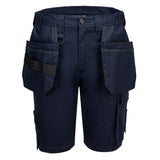 Portwest WX2 Eco Werkkleding Korte Broek CD842 holsterzakken marineblauw(NV)