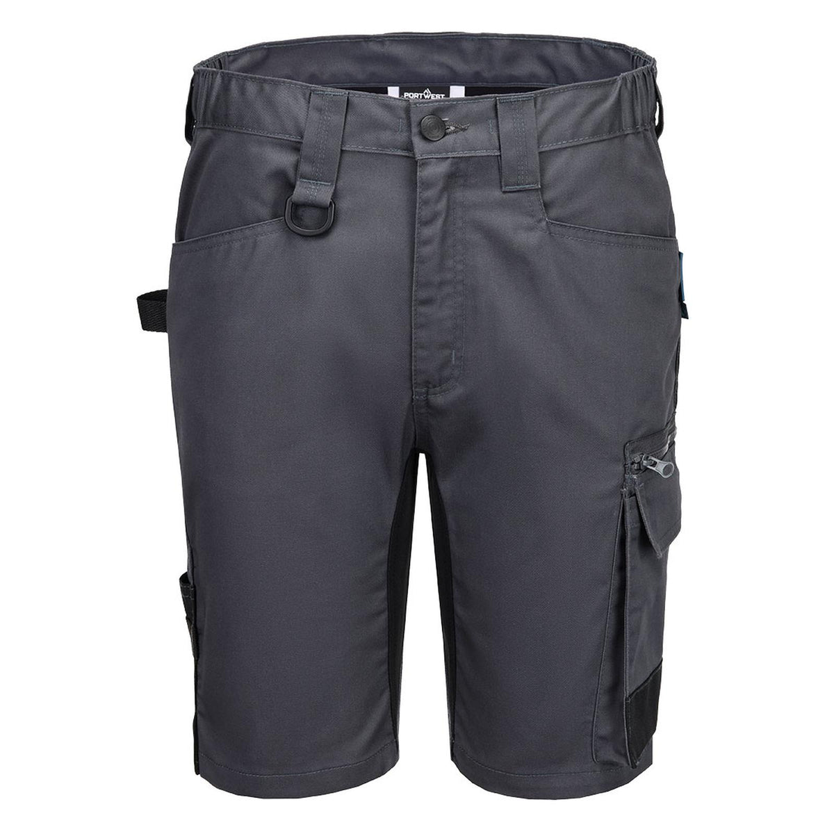 Portwest WX2 Eco Werkkleding Korte Broek CD843 holsterzakken metaalgrijs(MG)