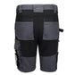 Portwest WX2 Eco Werkkleding Korte Broek CD843 holsterzakken metaalgrijs(MG)