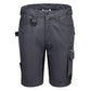 Portwest WX2 Eco Werkkleding Korte Broek CD843 holsterzakken metaalgrijs(MG)