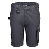 Portwest WX2 Eco Werkkleding Korte Broek CD843 holsterzakken metaalgrijs(MG)